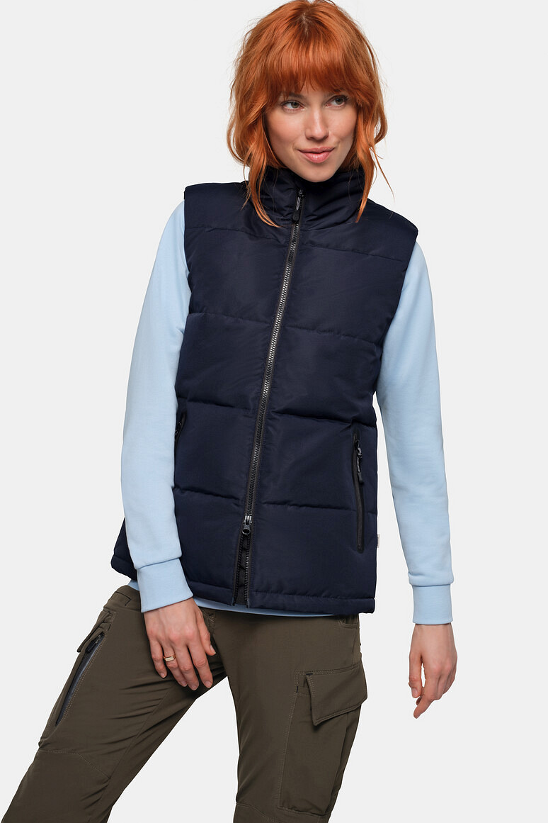 HAKRO 242 Damen Bodywarmer in tinte, Größe 6XL