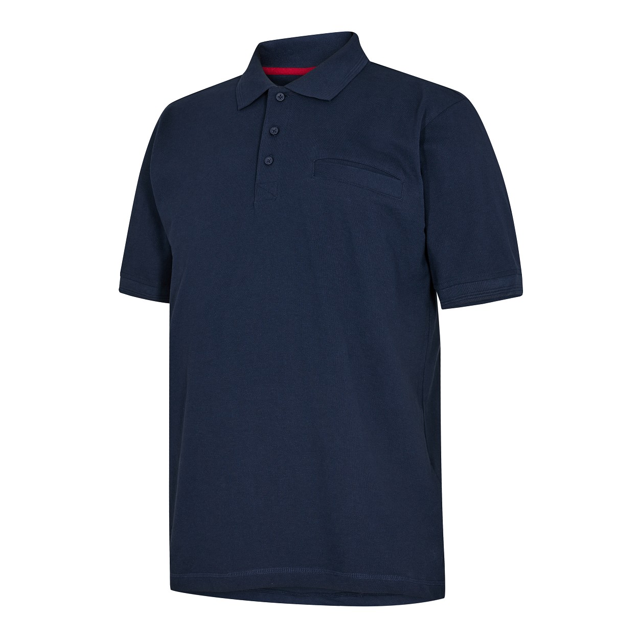 ENGEL Extend Poloshirt mit Brusttasche in Blue Ink, Größe XS
