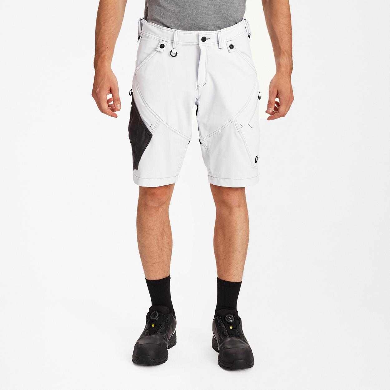 ENGEL X-treme Arbeitsshorts mit 4-Wege-Stretch in Weiss, Größe 54