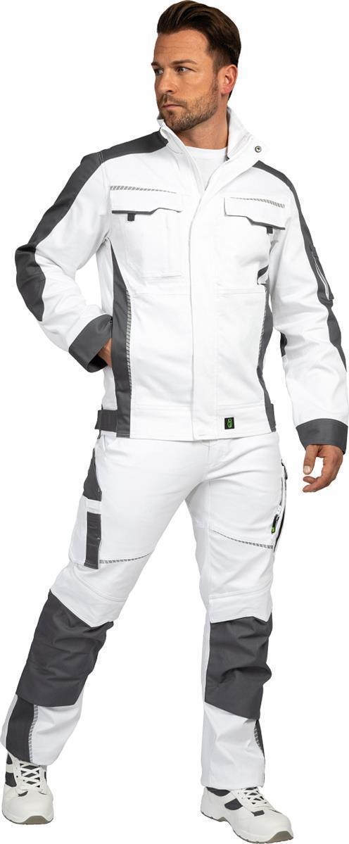 Bundjacke Flex Line Weiß/Grau FLEXJ, Gr. 2XL von Leibwächter