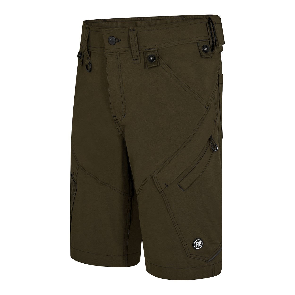 ENGEL X-treme Handwerkershorts mit 4-Wege-Stretch in Forest Green, Größe 54