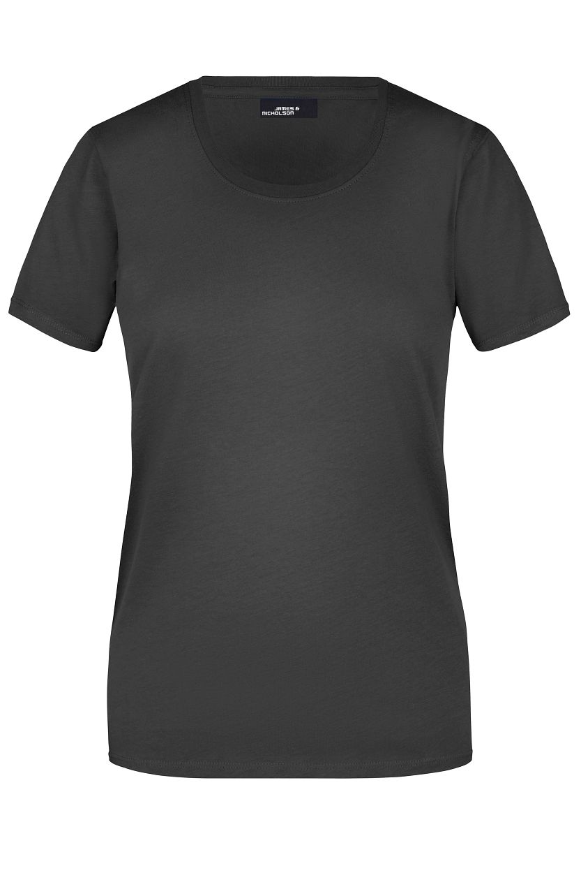 Ladies' Basic-T "JN901" in Black, Größe 3XL - Daiber