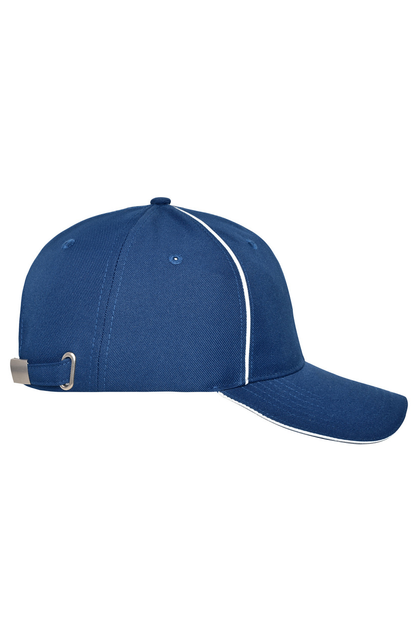 6 Panel Workwear Cap - SOLID "MB6234" in Dark-Royal, Größe One Size - Daiber