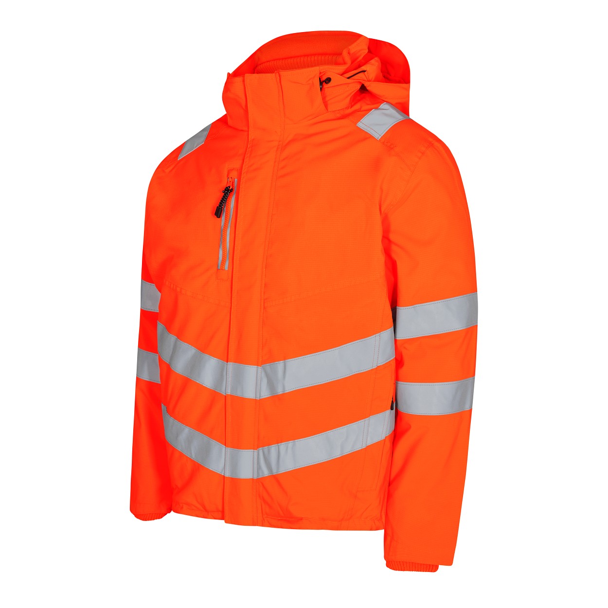 Safety Winterjacke in Hi-vis Orange, Größe XS