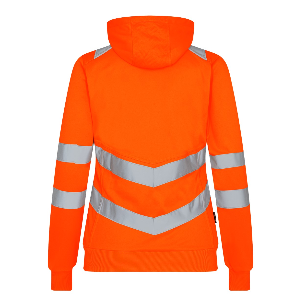 ENGEL Safety Damen Sweatcardigan in Hi-vis Orange, Größe XS