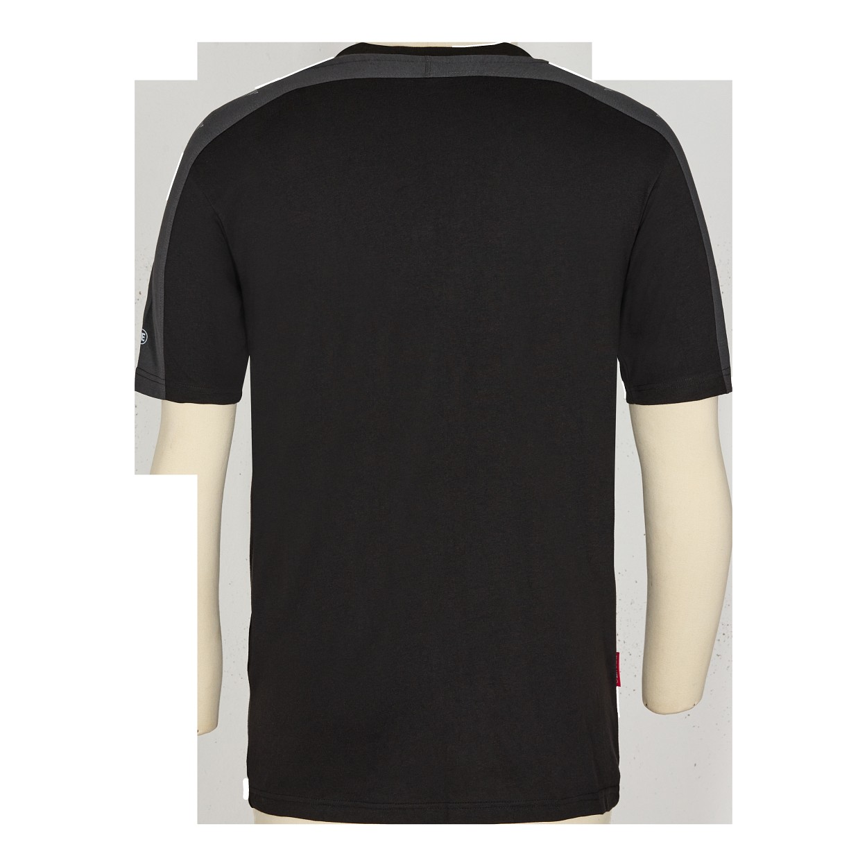 ENGEL Galaxy T-Shirt in Schwarz/Anthrazit Grau, Größe XS