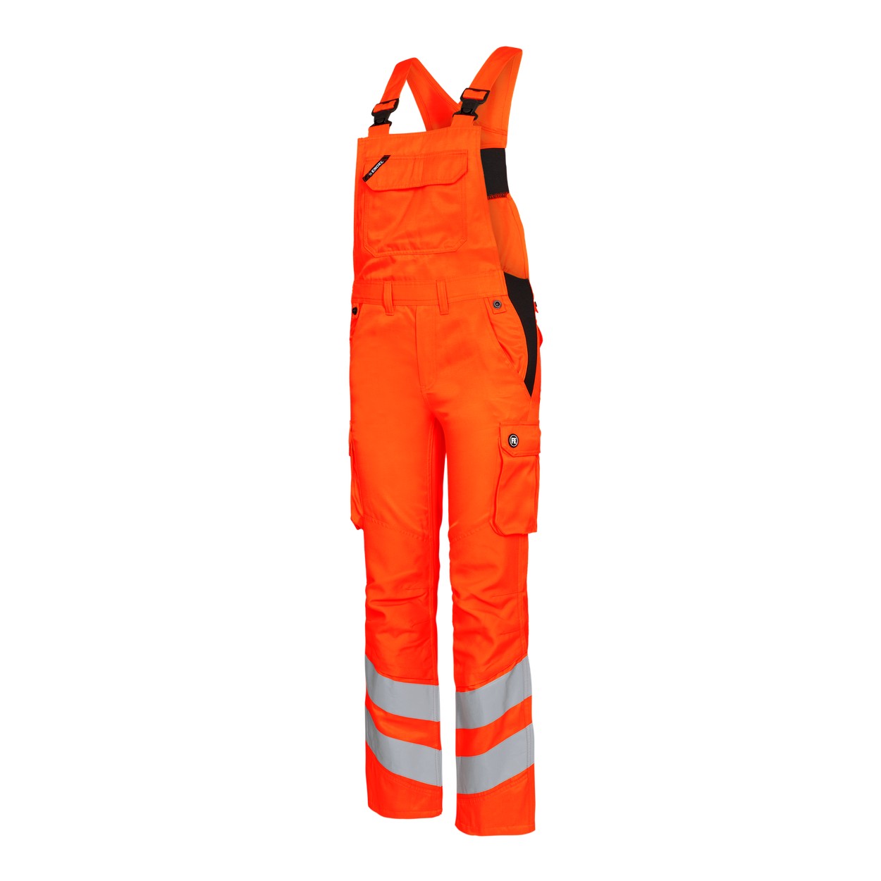 ENGEL Safety Light Damen Latzhose in Hi-vis Orange, Größe 48