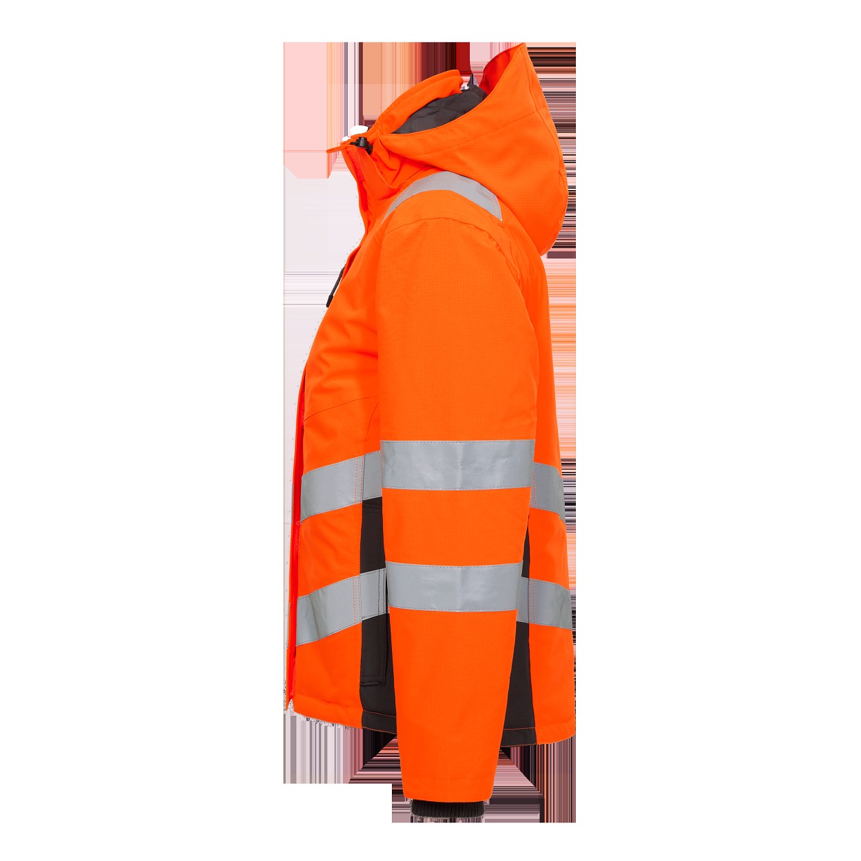 ENGEL Safety Damen Winterjacke in Orange/Anthrazit Grau, Größe XS