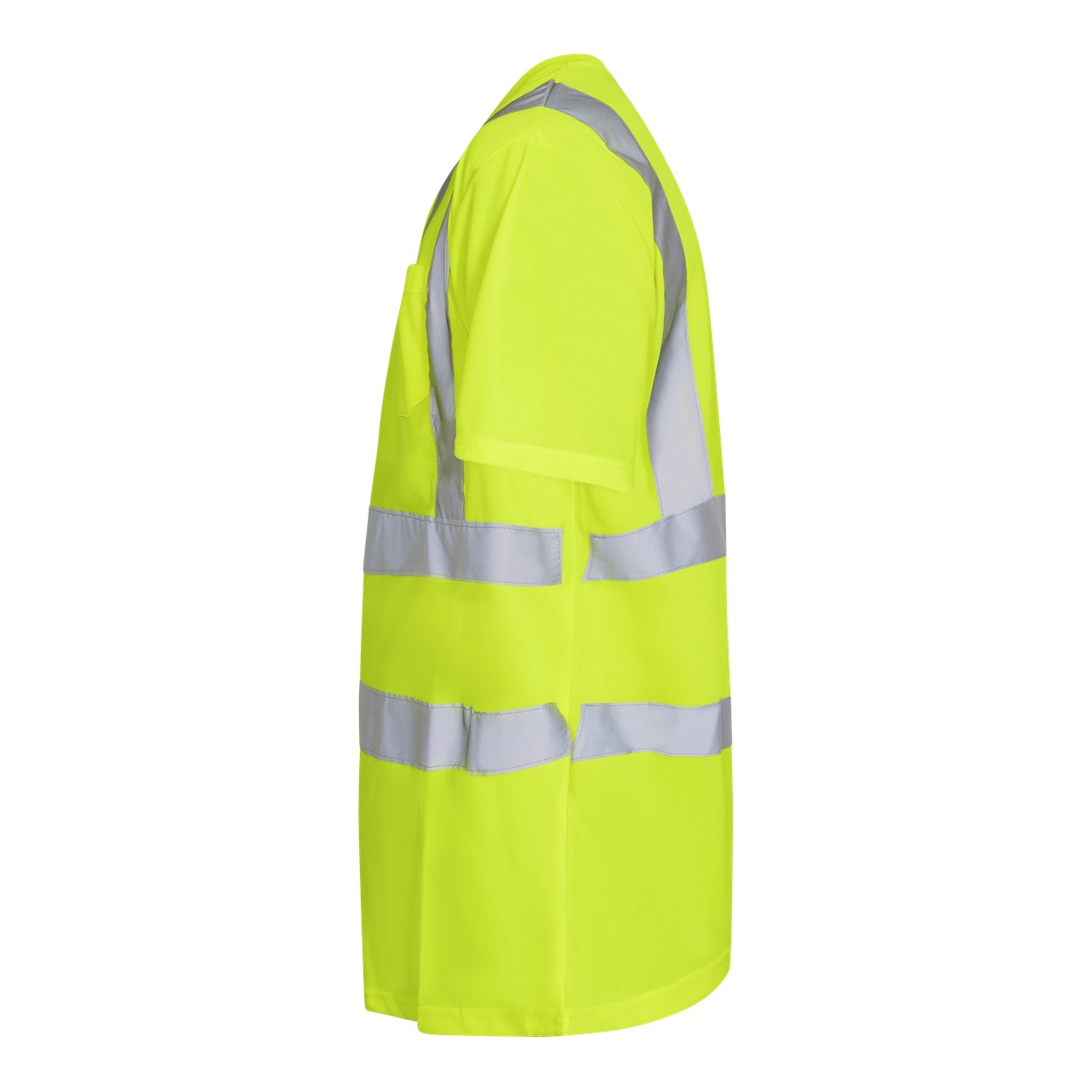 ENGEL Safety T-Shirt mit Brusttasche in Gelb, Größe XS