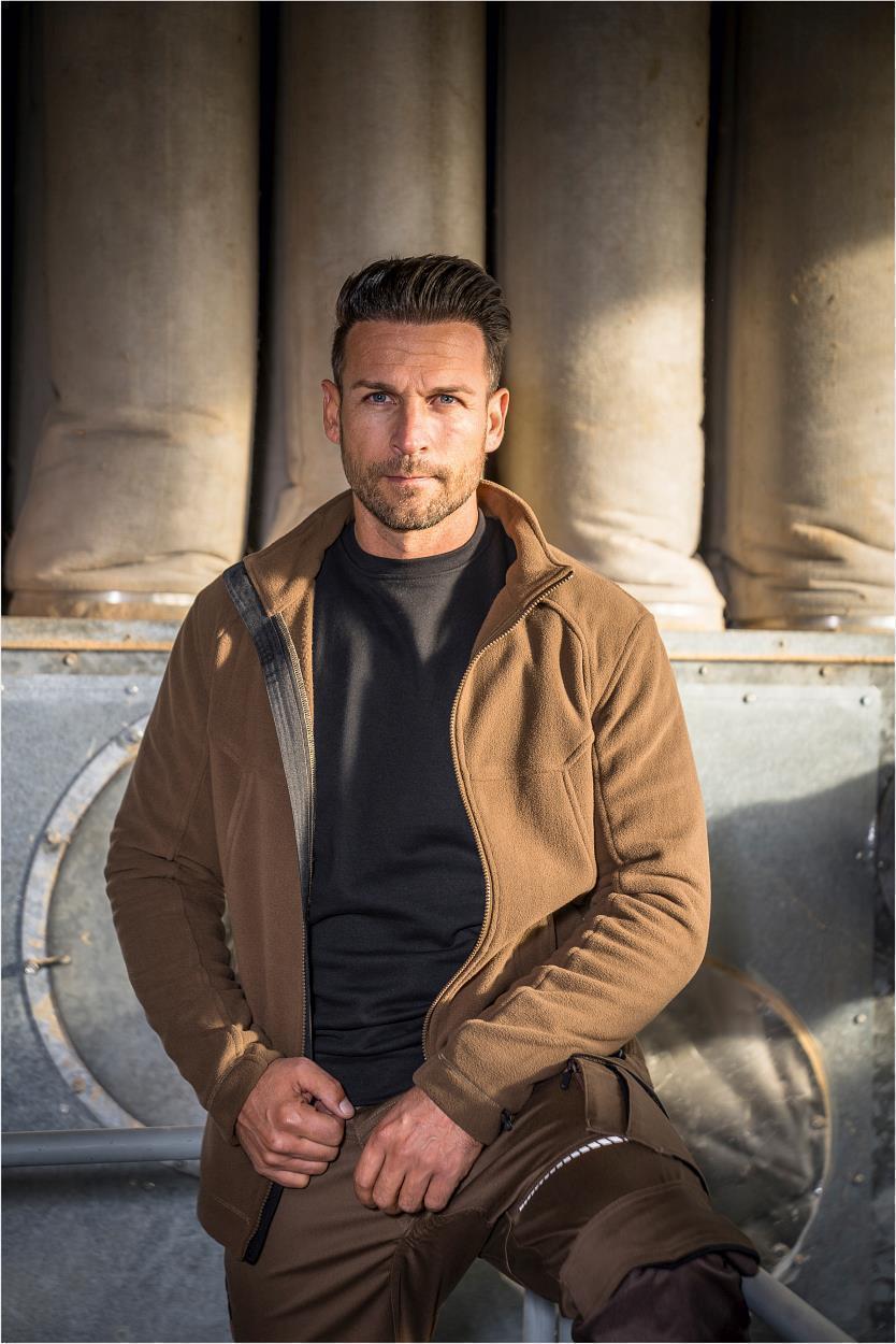 Polar-Fleecejacke Unisex CAFLJ, Gr. 2XL von Leibwächter