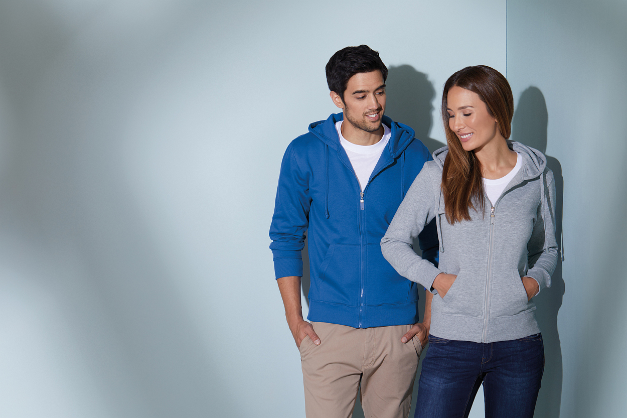 Ladies' Hooded Jacket "JN053" in White, Größe 2XL - Daiber