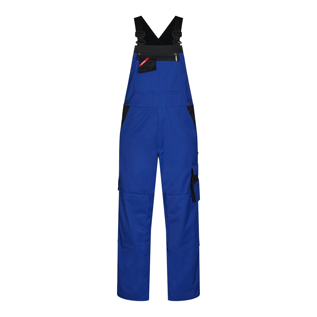 ENGEL Enterprise Latzhose in Azurblau/Schwarz, Größe 106