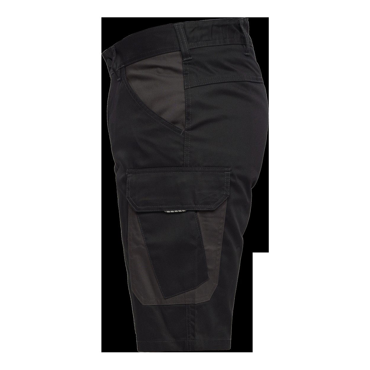 ENGEL Venture Arbeitsshorts in Schwarz/Anthrazit Grau, Größe 54