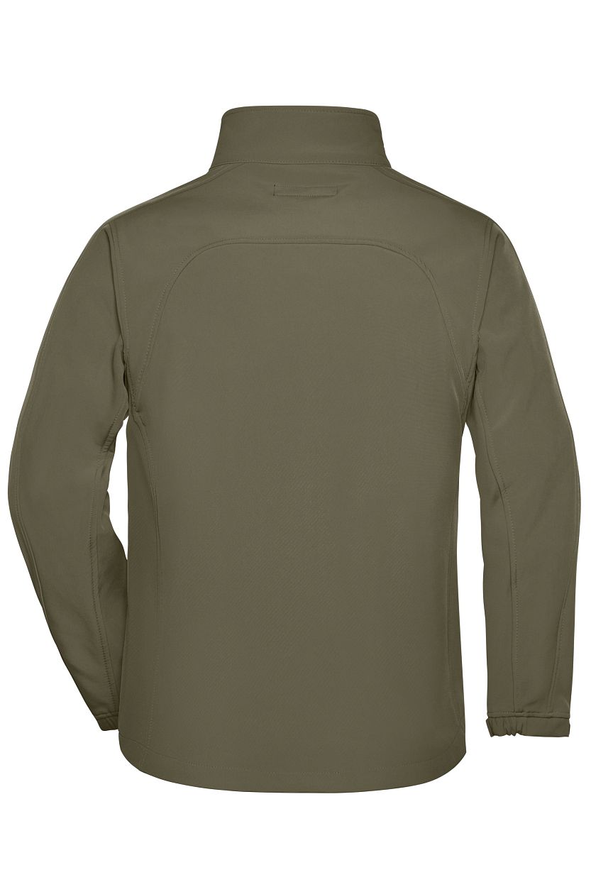 Men's Softshell Jacket "JN135" in Olive, Größe 3XL - Daiber