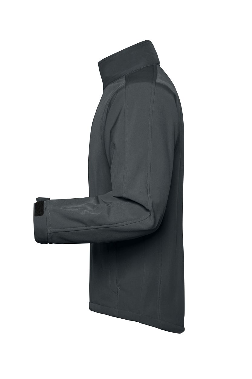 Men's Softshell Jacket "JN135" in Carbon, Größe 3XL - Daiber