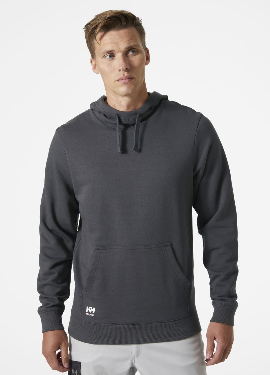 Hoodie Classic in Dark Grey, Gr. 5XL von Helly Hansen Workwear