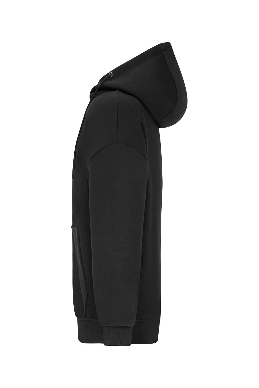 Oversized Hooded Jacket UNISEX OCS Blended & RCS "8043" in Black, Größe 3XL - Daiber