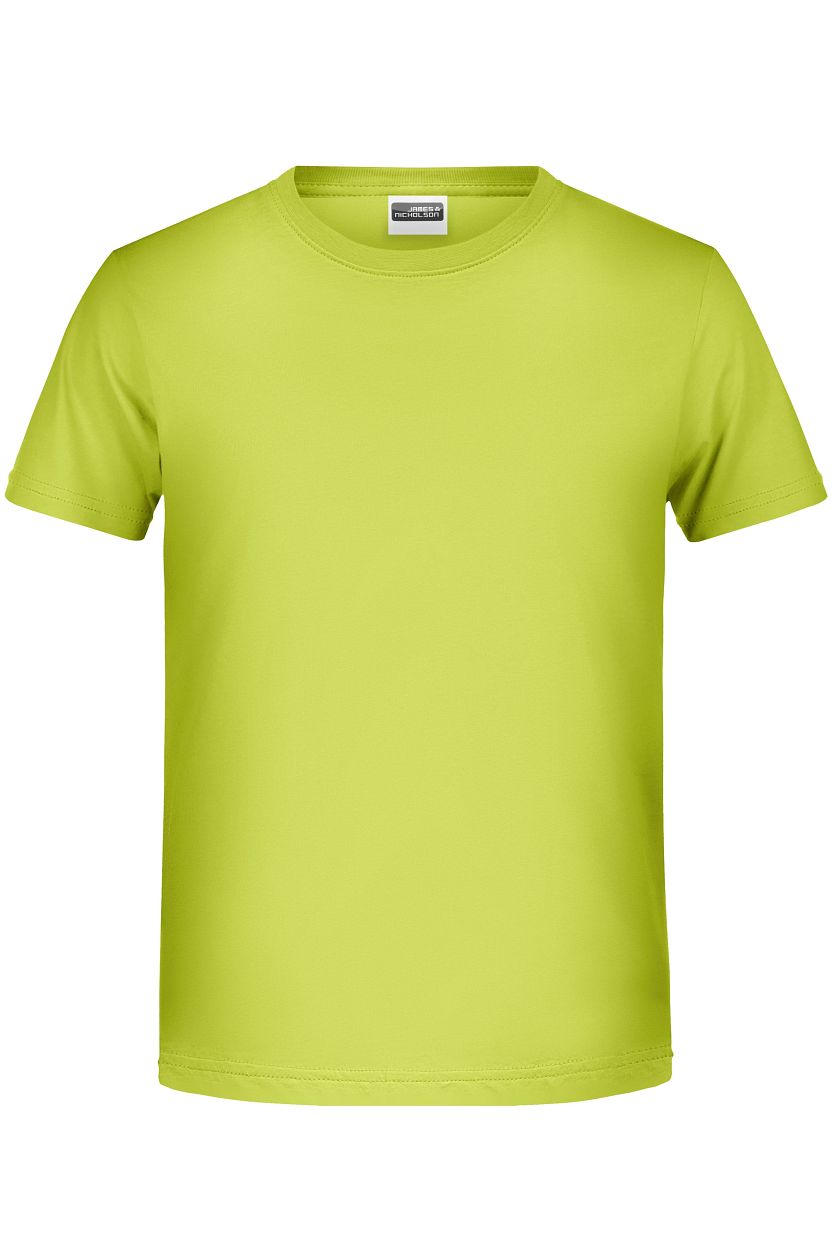 Boys' Basic-T OCS Standard "8008B" in Acid-Yellow, Größe 2XL - Daiber