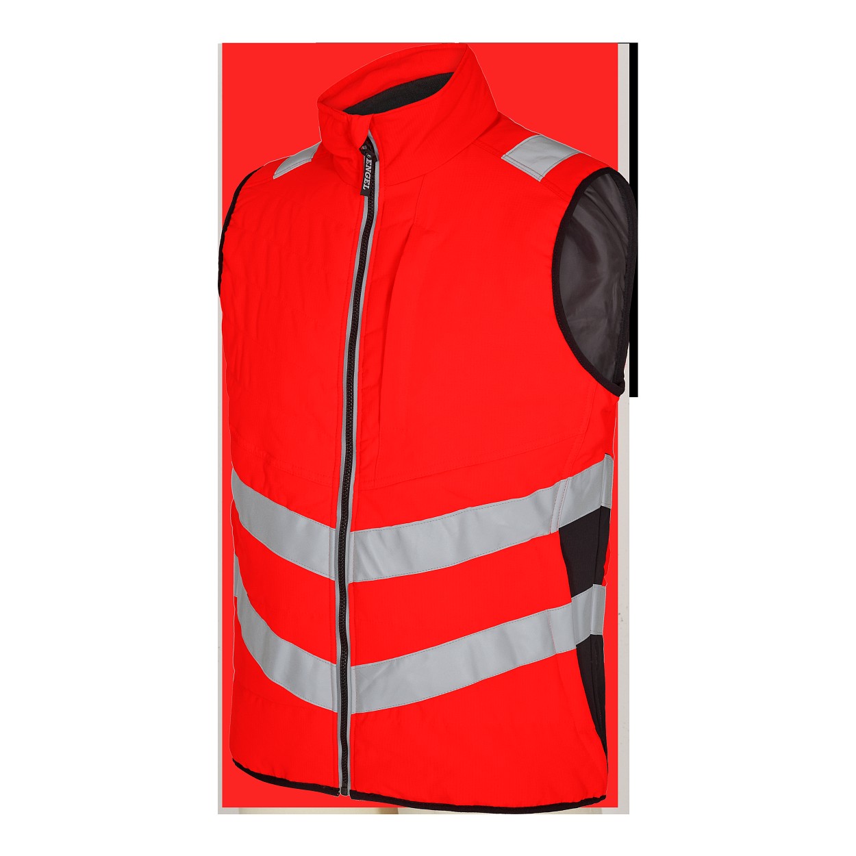 ENGEL Safety Stepp-Innenweste in Rot/Schwarz, Größe 4XL