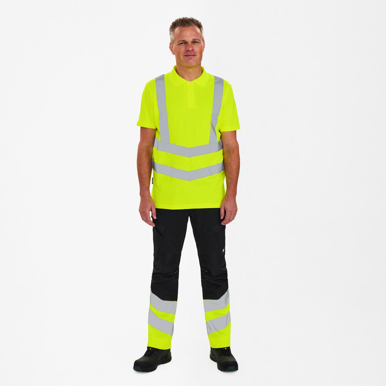 ENGEL Safety Poloshirt in Gelb, Größe XS