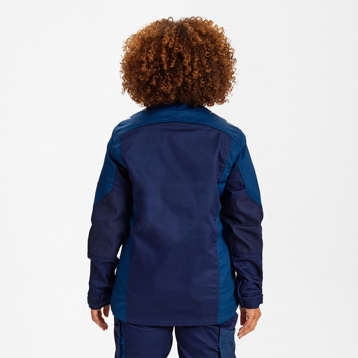 Galaxy Damen Arbeitsjacke mit Stretch in Blue Ink/Dark Petrol, Größe XS