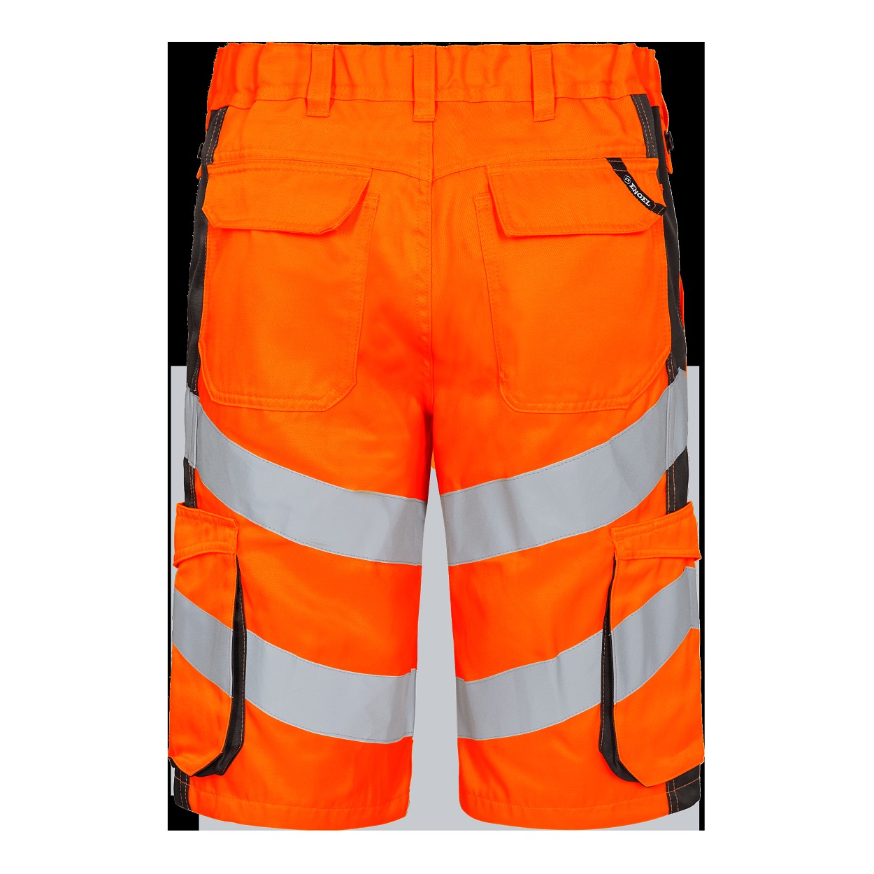 ENGEL Safety Light Arbeitsshorts in Orange/Anthrazit Grau, Größe 54