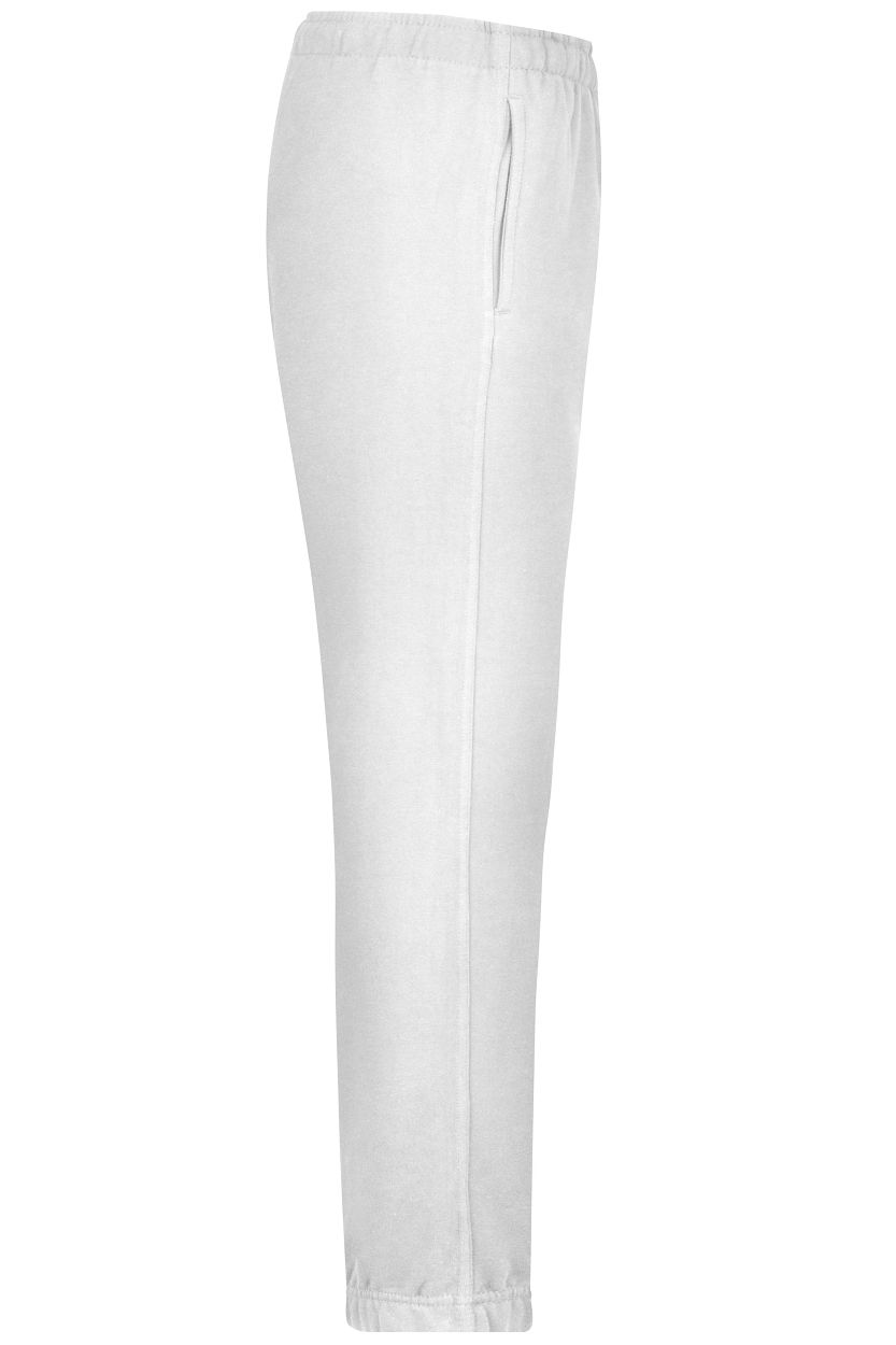 Men's Jogging Pants "JN036" in White, Größe 3XL - Daiber