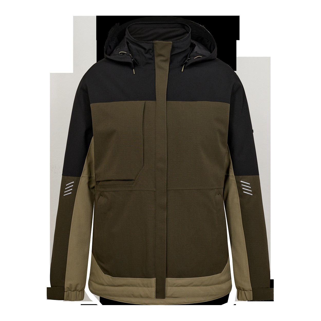 ENGEL Entire Damen Winterjacke in Forest Green/Schwarz, Größe XS