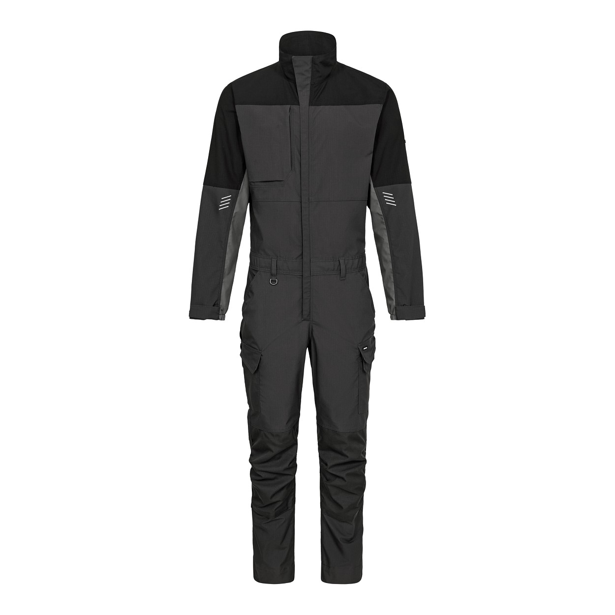 ENGEL Entire Overall mit Stretch in Anthrazitgrau/Schwarz, Größe XS
