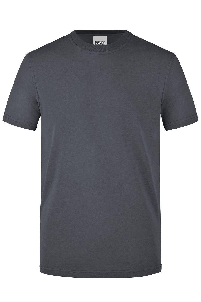 Men's Workwear T-Shirt "JN838" in Carbon, Größe 6XL - Daiber