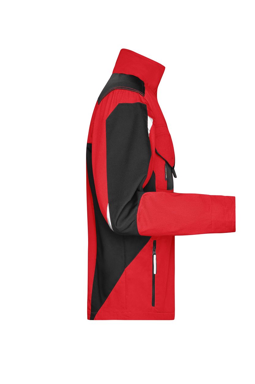 Workwear Jacket - STRONG - "JN821" in Red/Black, Größe 6XL - Daiber