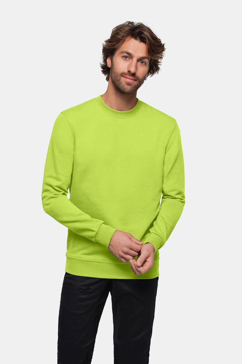 HAKRO 475 Sweatshirt MIKRALINAR® in Kiwi, Größe 6XL