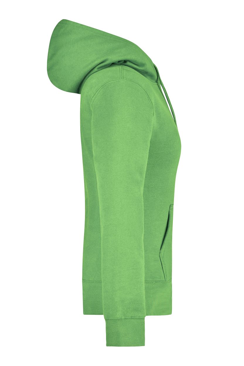 Ladies' Hooded Sweat "JN051" in Lime-Green, Größe 2XL - Daiber