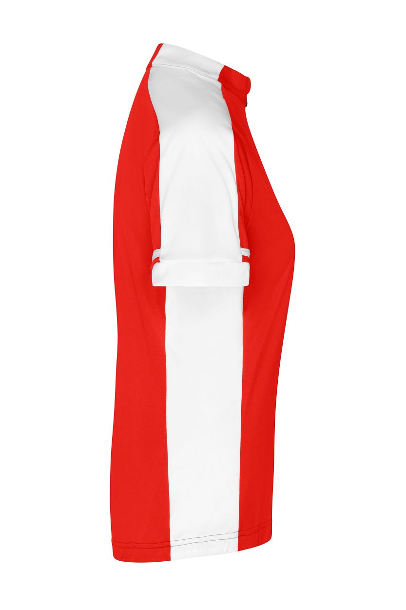 Ladies' Bike-T Full-Zip "JN453" in Red, Größe 2XL - Daiber