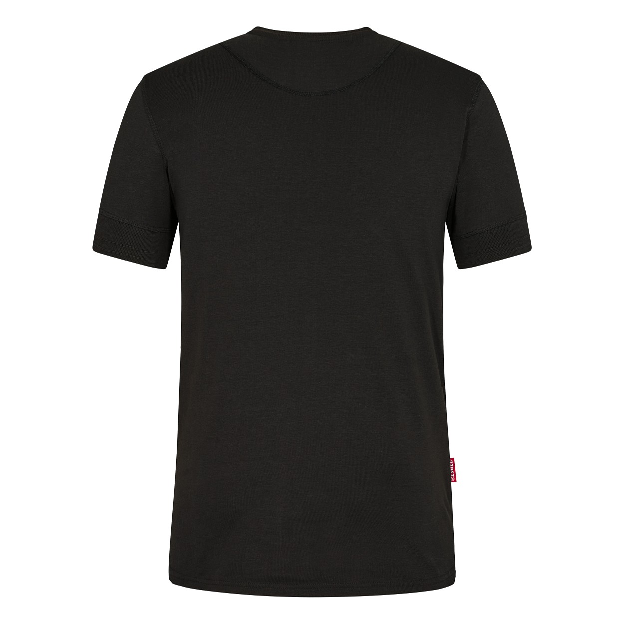 ENGEL Extend Grandad T-Shirt in Schwarz, Größe XS