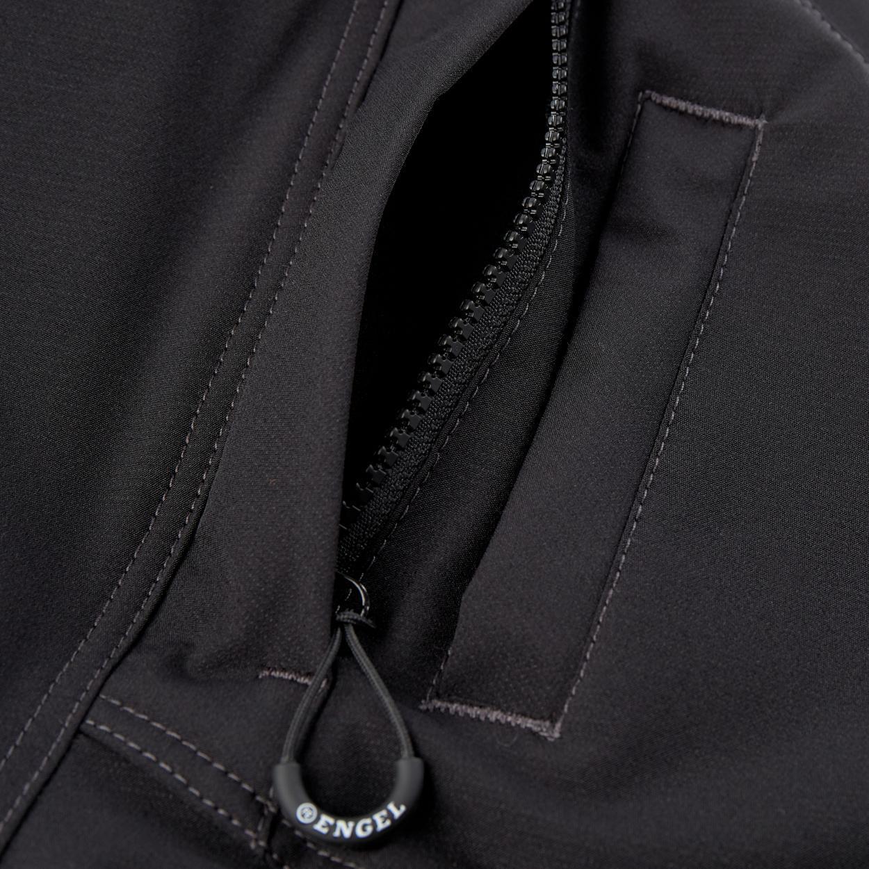 ENGEL X-treme 2369-317 Arbeitshose mit 4-Wege-Stretch in Schwarz, Größe 26