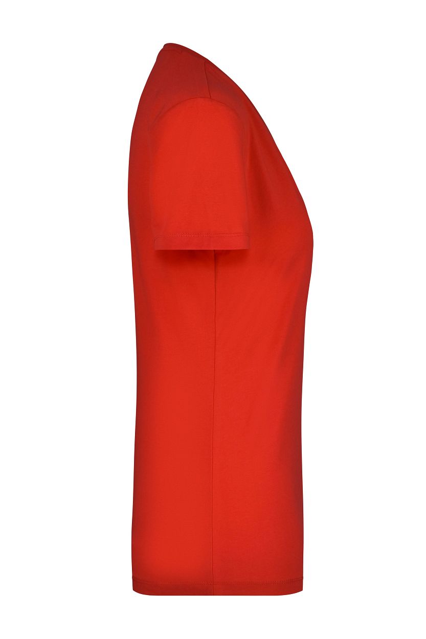 Ladies' Stretch V-T "JN928" in Red, Größe 2XL - Daiber