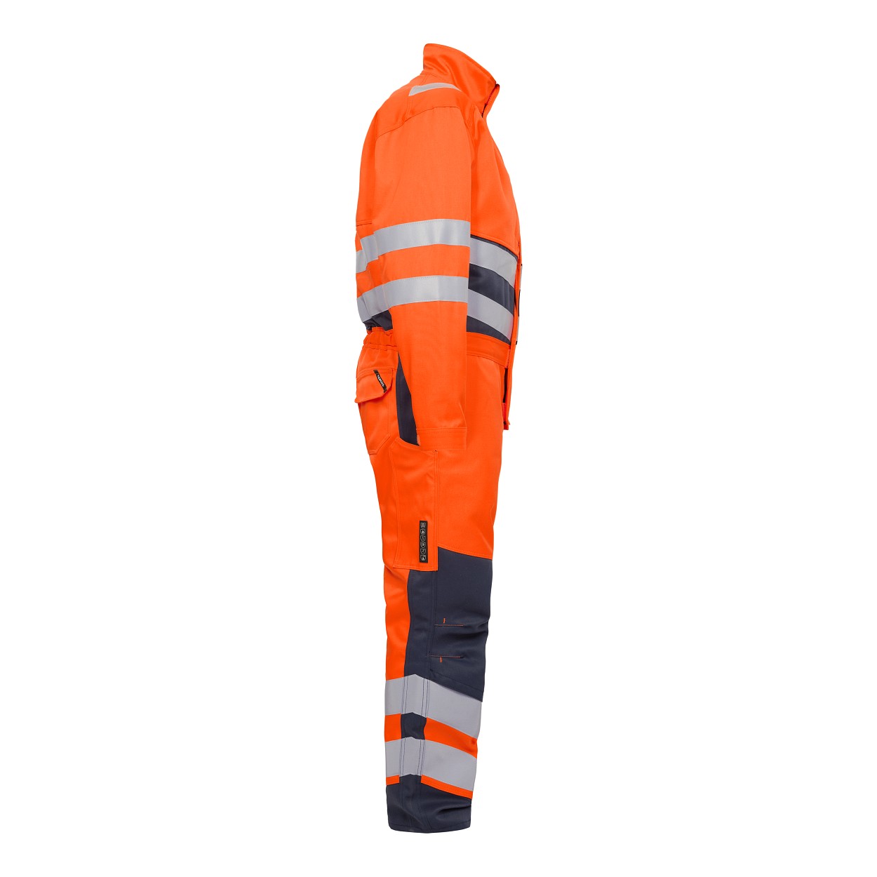 ENGEL Safety+ Overall in Orange/Blue ink, Größe XS