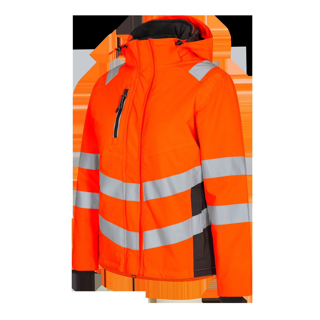 ENGEL Safety Damen Winterjacke in Orange/Anthrazit Grau, Größe XS