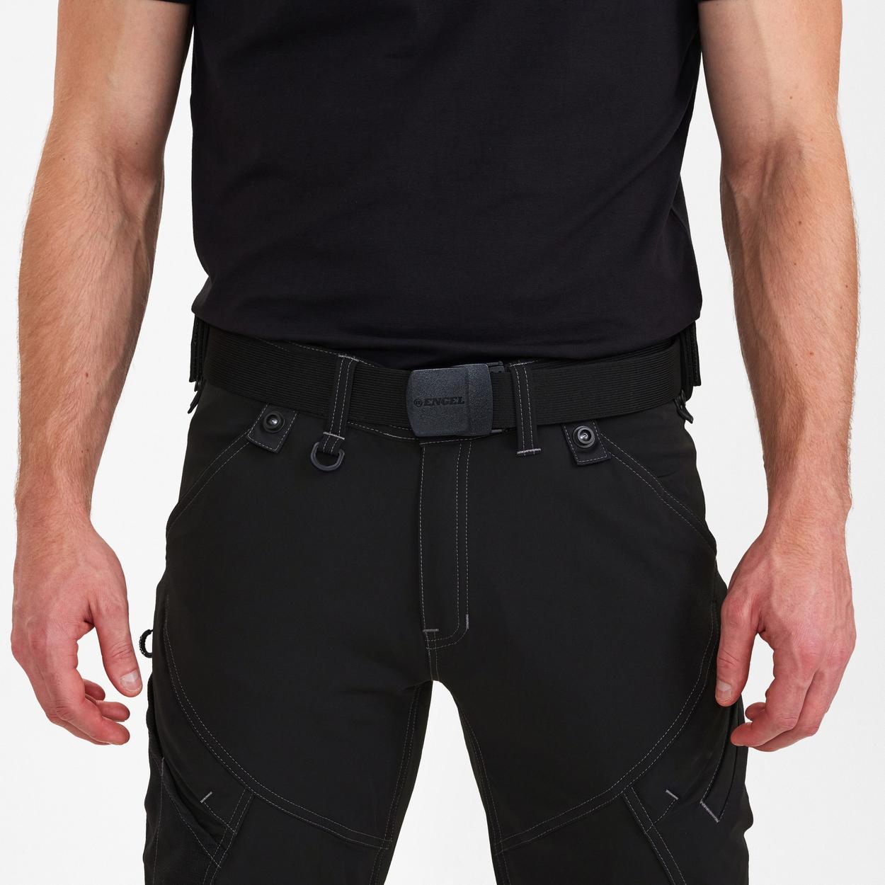 ENGEL Gürtel in Schwarz, Größe 130