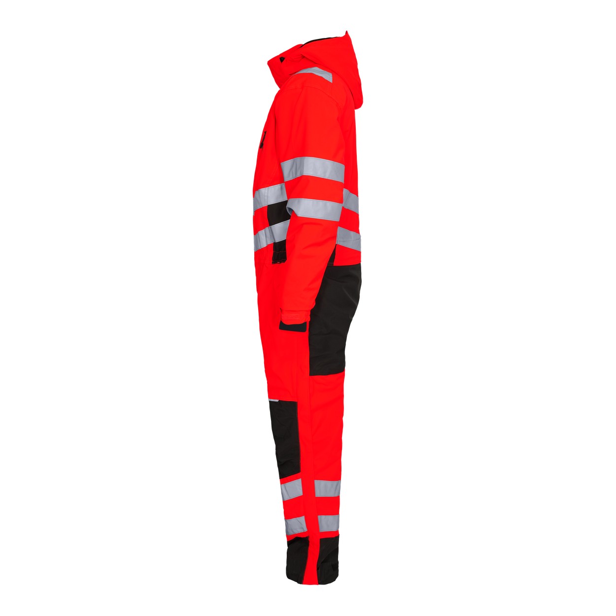ENGEL Safety Winteroverall in Rot/Schwarz, Größe 2XL