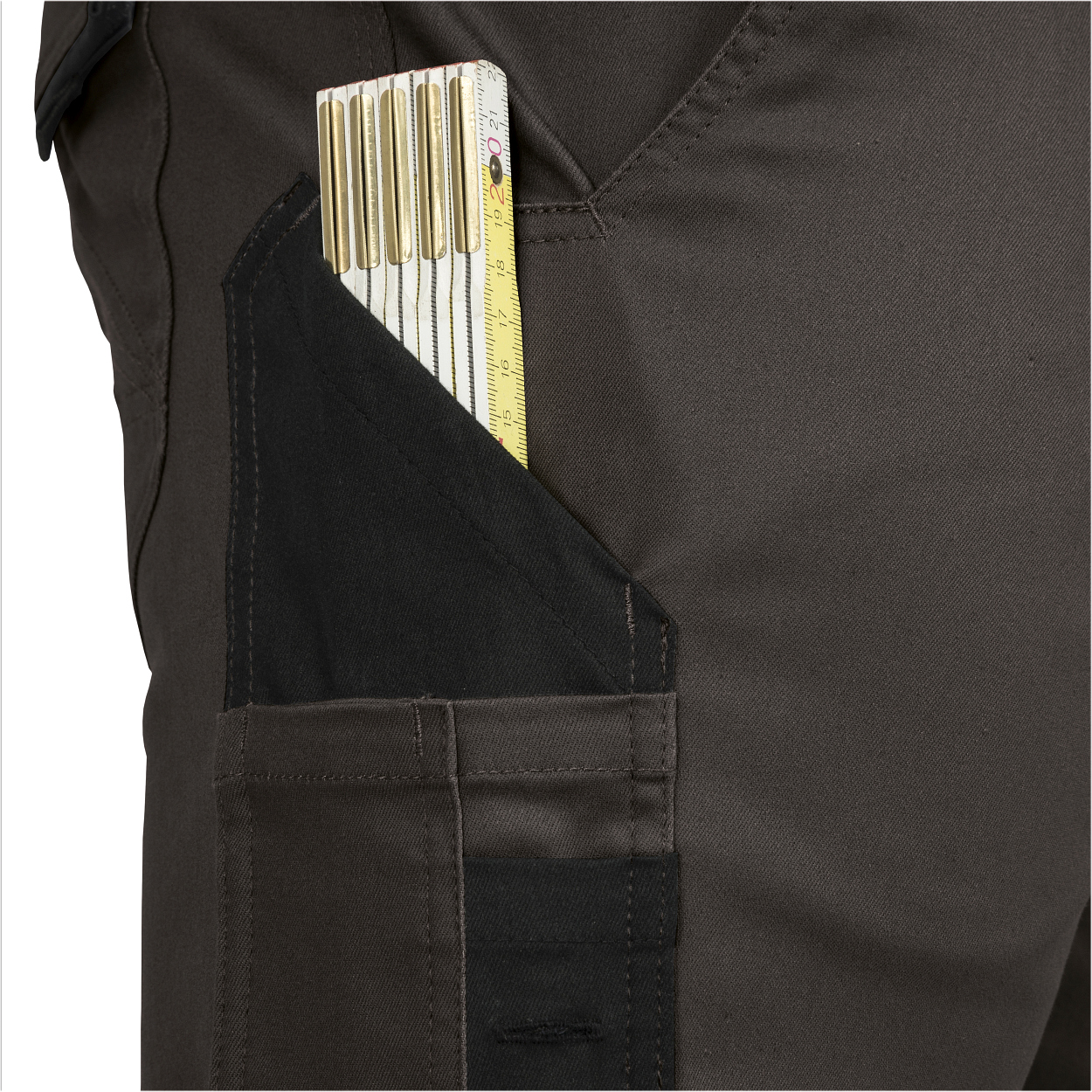 Bundhose Flex Line in Anthrazit-Schwarz, Gr. 106 von Leibwächter Bundhose Flex Line in Anthrazit-Schwarz, Gr. 98 von Leibwächter