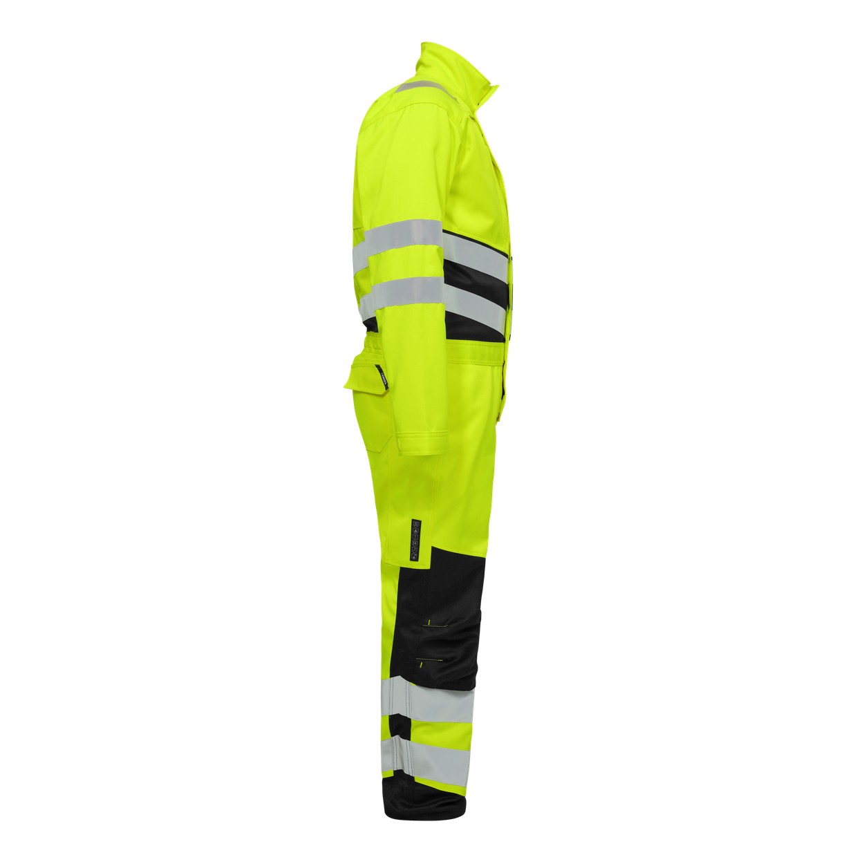 ENGEL Safety+ Overall in Gelb/Schwarz, Größe XS