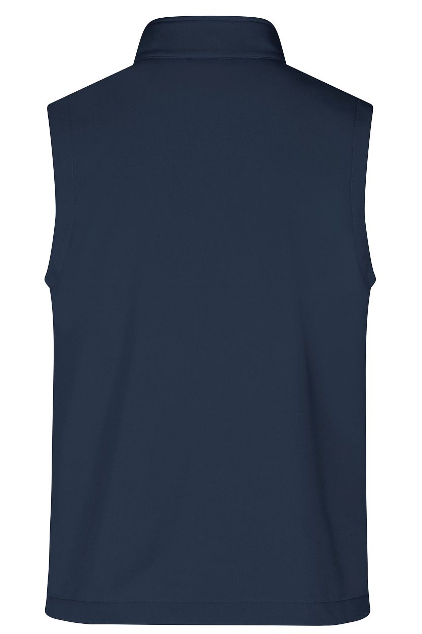 Men's Promo Softshell Vest "JN1128" in Navy/Navy, Größe 3XL - Daiber