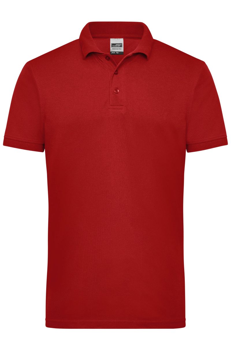 JN830 Herren Workwear Polo in Wine, Größe XL von James & Nicholson JN830 Herren Workwear Polo in Wine, Größe XL von James & Nicholson