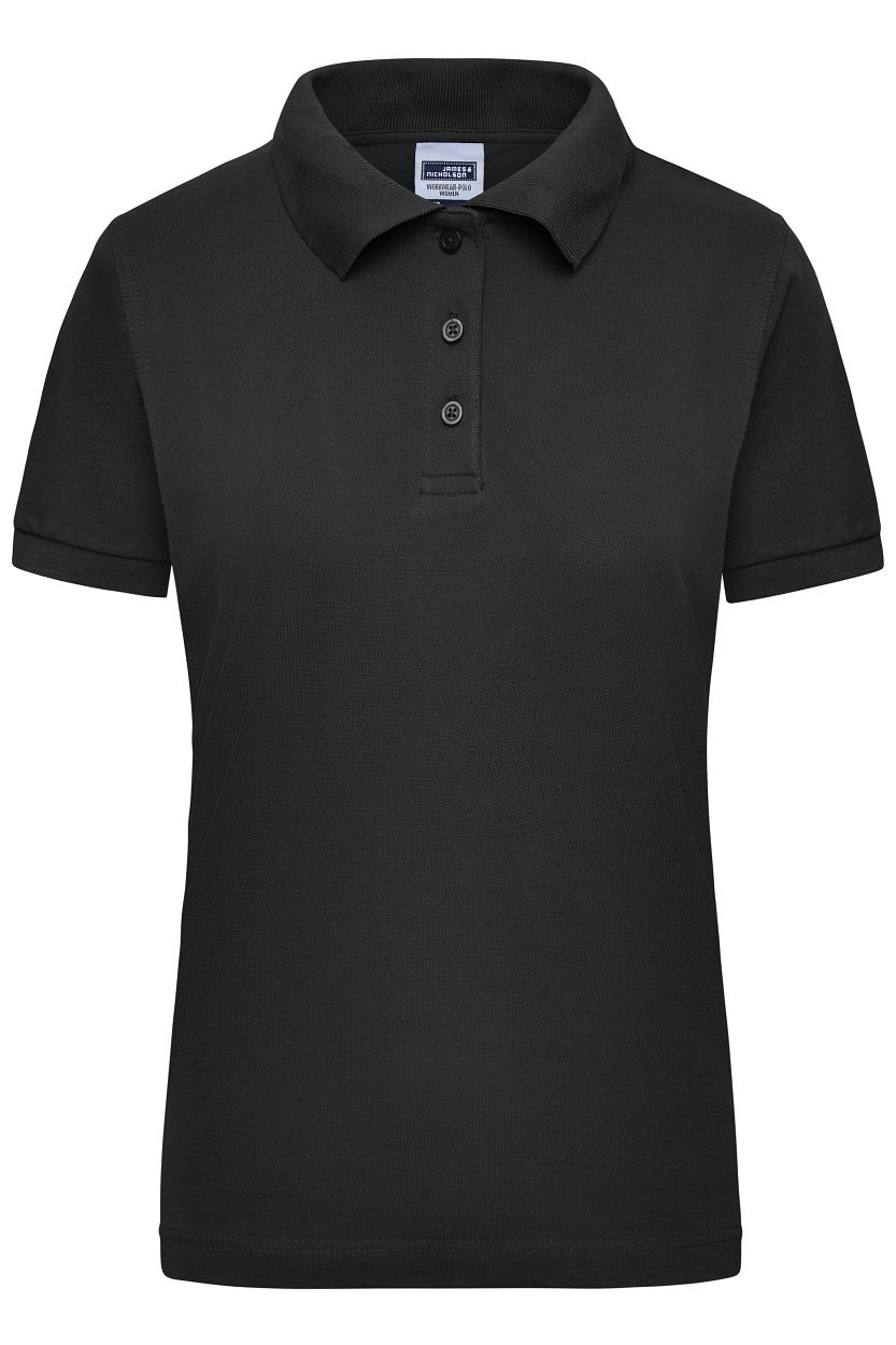 Workwear Polo Women "JN803" in Black, Größe 2XL - Daiber