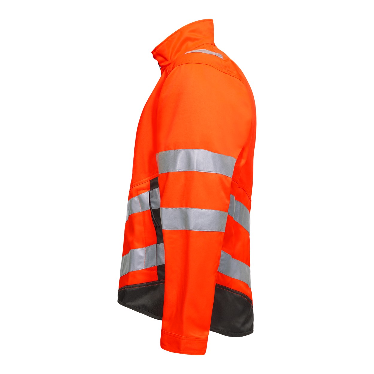 ENGEL Safety Light Arbeitsjacke in Orange/Anthrazit Grau, Größe XS