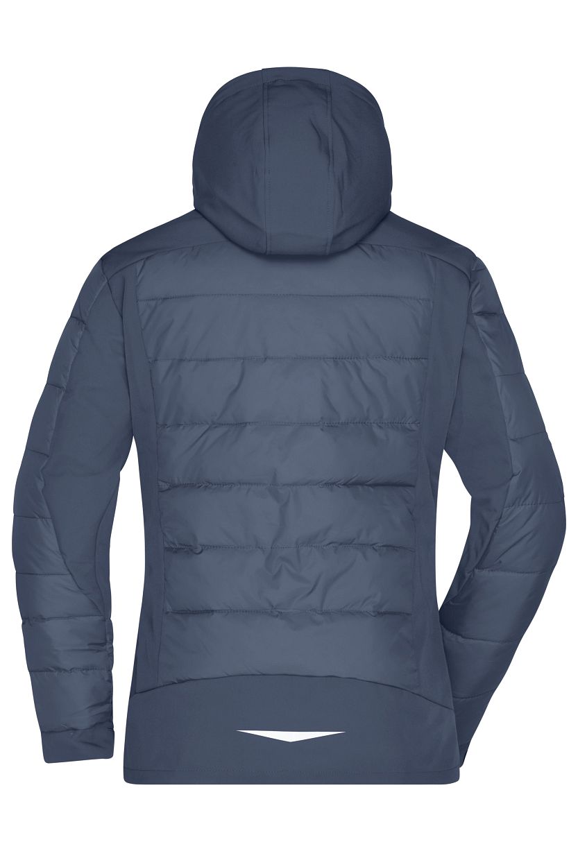 Ladies' Outdoor Hybrid Jacket "JN1049" in Navy, Größe 2XL - Daiber