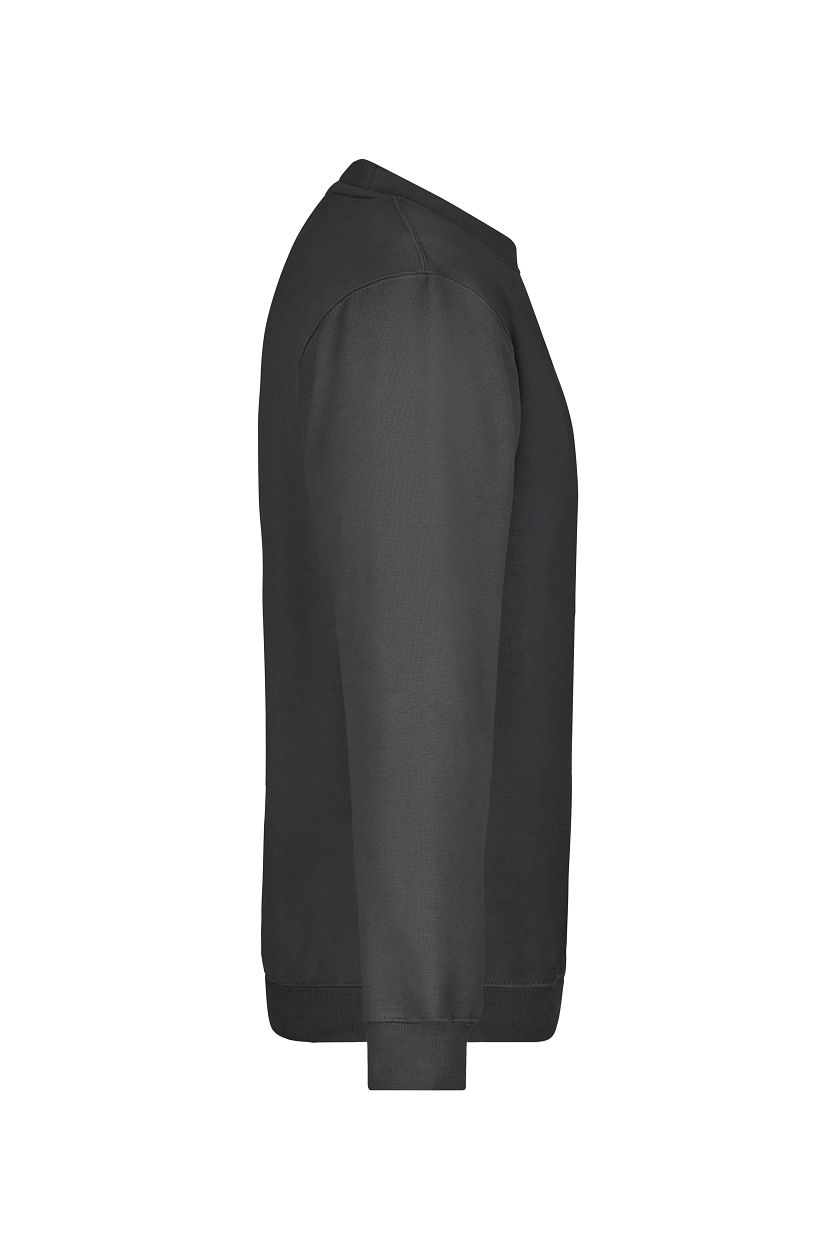 Round-Sweat Heavy "JN040" in Graphite, Größe 5XL - Daiber