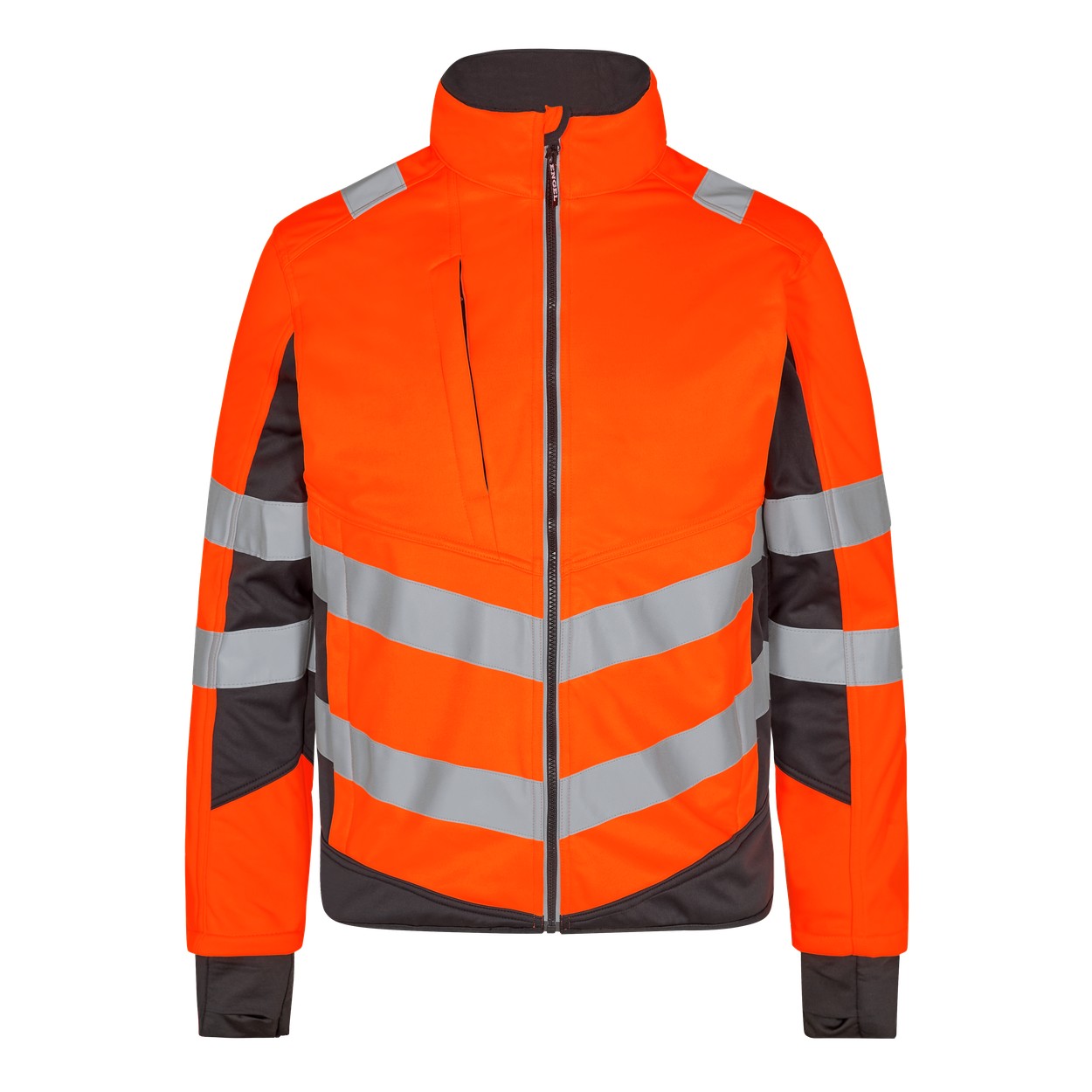 ENGEL Safety Softshelljacke in Orange/Anthrazit Grau, Größe XS